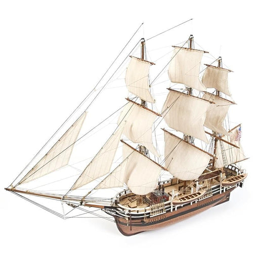Essex Whaler 埃塞克斯捕鯨船 | 奧克爾木製精品組裝模型 | 巧手成就．讚嘆傑作！