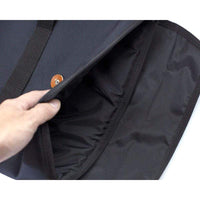 俐落收納 日系機能設計防潑水尼龍手拿包/袋中袋 - 深藍色