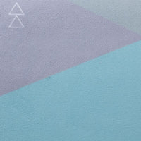 Combo Mat 巾墊合璧 環保瑜珈墊 - Geo Blue 藍色幾何