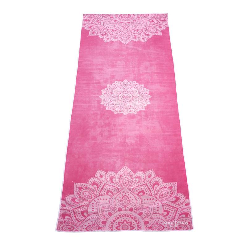 Hot Yoga Towel 熱瑜珈巾 - Mandala Rose曼陀羅之玫瑰