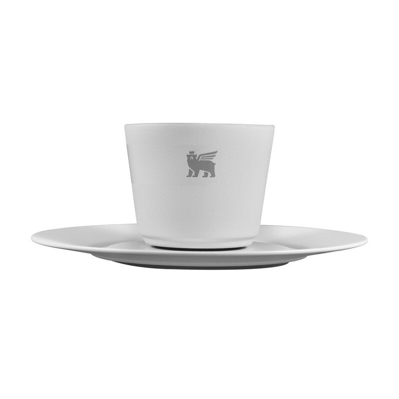 The DayBreak STANLEY 晨光時刻 雙層不鏽鋼濃縮咖啡杯盤組
