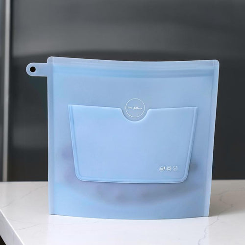 ZipBag 易包 - 白金矽膠密封袋 - 大袋(L．兩色可選)  | 最懂您需求的矽密袋進化版!