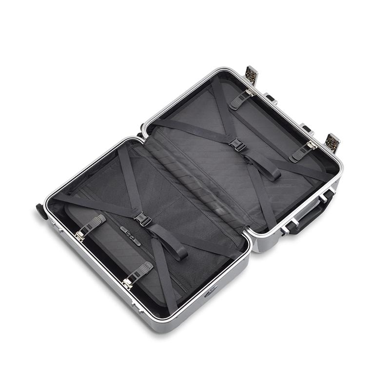 ZRP-POLY 經典26吋4輪行李箱-髮絲銀【贈品牌行李束帶＋品牌行李貼紙】