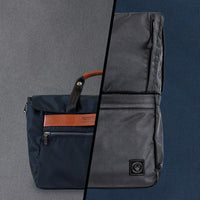 Briefpack 雙面變形包 - 極地藍灰