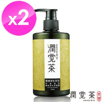 【茶寶 潤覺茶】茶樹綠茶輕感淨化洗髮露350ml(2瓶組)