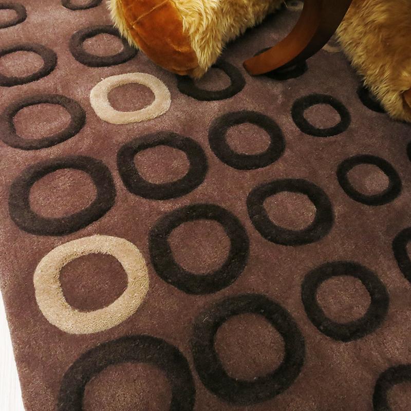 ESPRIT手工壓克力地毯 - 魔法甜甜圈 70x140cm
