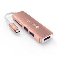 USB Type-C HUB / 五合一多功能集線器 - 共4色