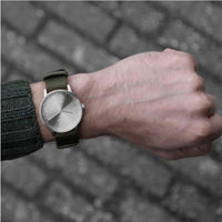 Tube ｜北歐工業齒輪設計腕錶(40mm, Nato Cordura 尼龍錶帶) 三色