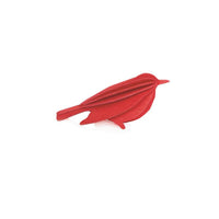 3D立體拼圖樺木明信片|擺飾|禮物 - 幸福鳥(8cm/明信片包裝)