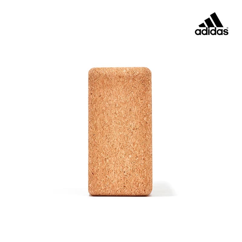 Adidas - 高密度軟木瑜珈磚