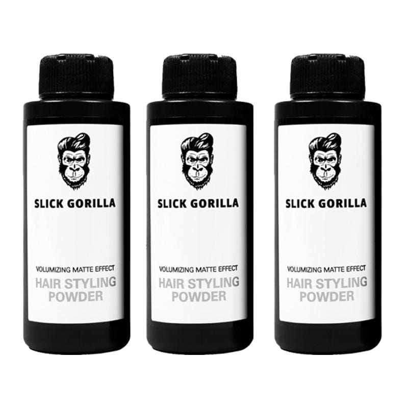 英國 Slick Gorilla 頭髮塑型粉 - 三罐組