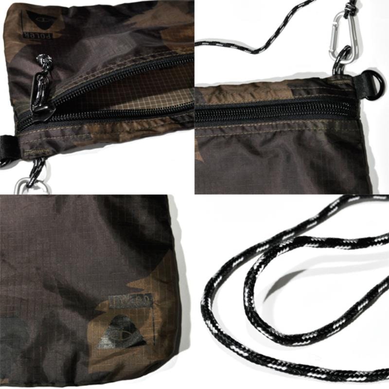 日本限定 - 遠足旅行袋 (大) / 隨身輕便袋 / 好收納側背袋 / 新迷彩色