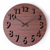 BLOCK 日本純手工木製立體壁掛時鐘