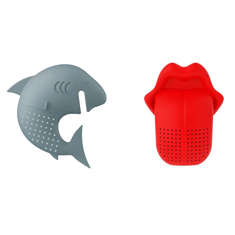 鯊魚 & 舌頭泡茶器 - 兩入