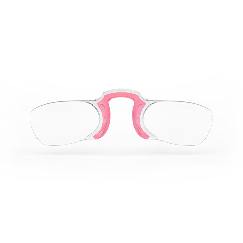 【預購】限量款 - 時尚造型老花眼鏡（矩形-火鶴粉）