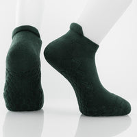 緩震足弓抗菌棉織繽紛款踝襪 - 兩款