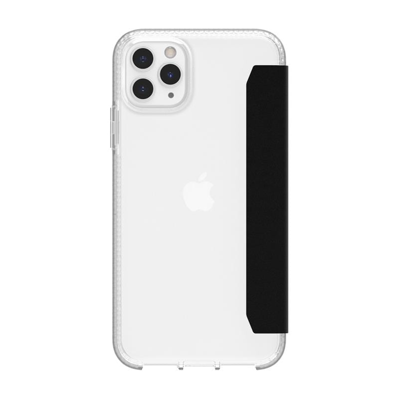 Survivor Clear Wallet iPhone 11 Pro Max 透明背套防摔側翻皮套
