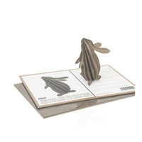 3D立體拼圖樺木明信片|擺飾|禮物 - 寶貝兔 (6cm)