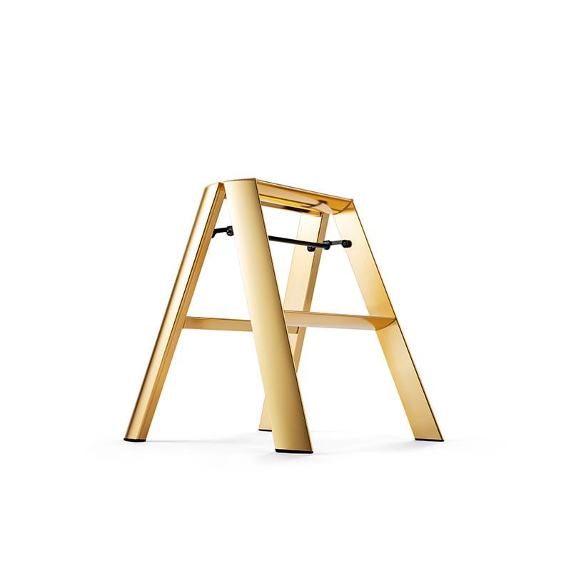 【長谷川 lucano系列10周年特別紀念限定版】lucano設計傢俱梯 －金色Gold2階(56cm)