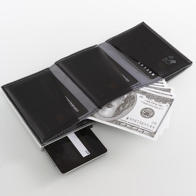 【寵愛媽咪流行穿搭特惠】【 SLIDE II 】Mini Wallet 防盜刷科技皮夾(5色)
