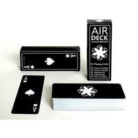 Air Deck 防水、防折、便攜撲克牌 - 黑