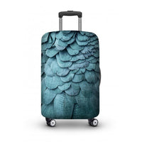 行李箱防塵套 – 藍羽 (S號 18 - 22 吋)