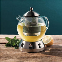 朵拉朵茶壺1.3L(不鏽鋼濾茶網+加熱底座)