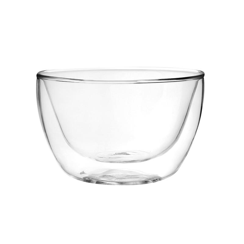 雙層玻璃隔熱碗500ML