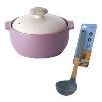 Kiesel系列18cm陶鍋-霧紫色