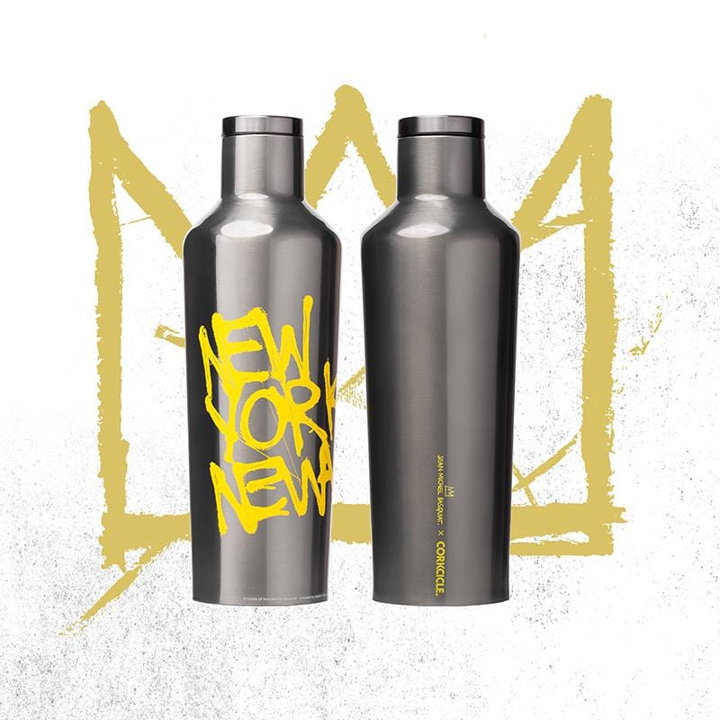 【Basquiat巴斯奇亞聯名】三層真空易口瓶/保溫瓶-470ml     皇冠/紐約客