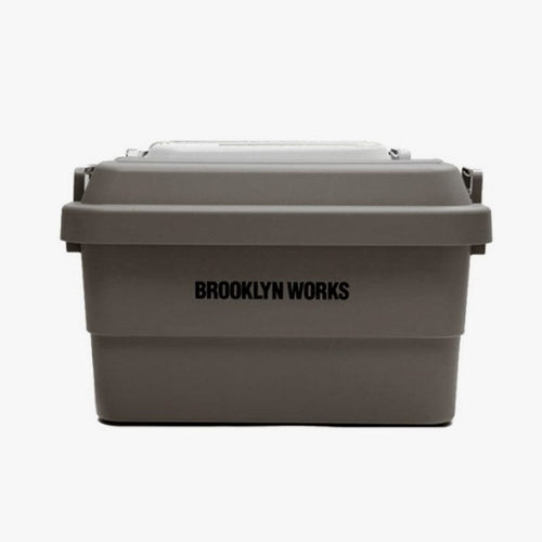 多功能耐重露營箱30L-深棕