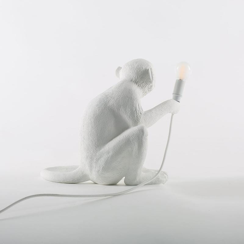 猴子坐姿造型燈