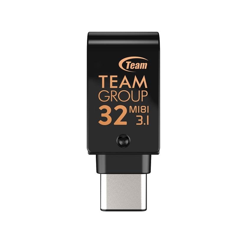 Team Group 十銓 M181 OTG碟 32G USB3.1+Type-C 雙介面 360度旋轉 防水、防塵、防震 隨身碟(終生保固)
