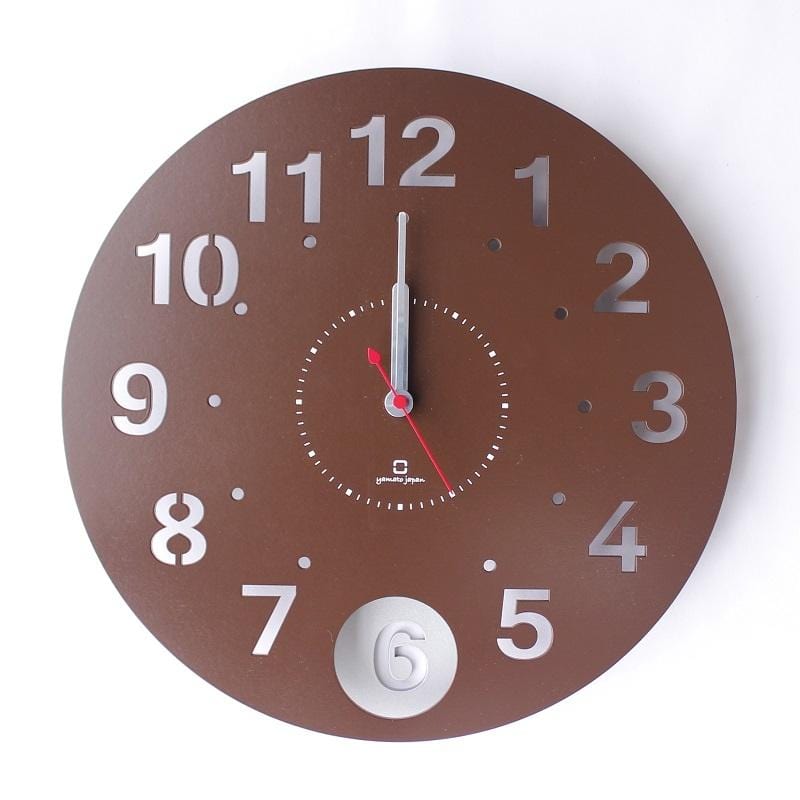 Circle Clock 日本製擺動式壁掛時鐘