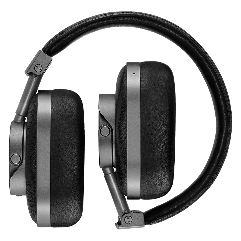 MW60G1耳罩式藍芽無線耳機 黑/銀