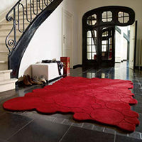 ESPRIT手工壓克力地毯 - 雋永 170x240cm 米/紅