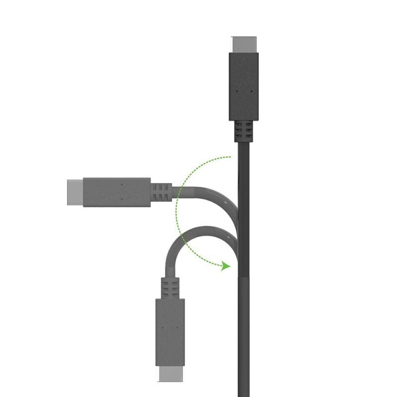 Cable Go 100W極速Type-C 3.0 To C 3.0 筆電手機傳輸充電線 (100cm)(經典黑)