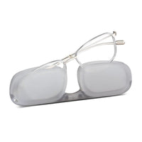時尚造型老花眼鏡-鏡腳便攜款（Faro款-透明色）