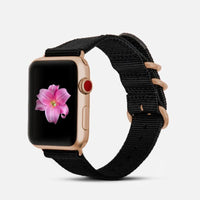 經典款 Apple Watch 尼龍錶帶 - 黑