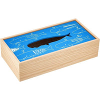 HACO 日本純手工木製北歐風可愛面紙盒