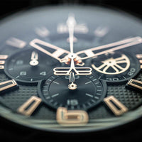 BOLT-68 Heritage 系列 復刻黑金計時碼錶