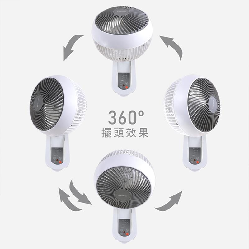 360度球型9吋遙控循環壁扇NI-EW935