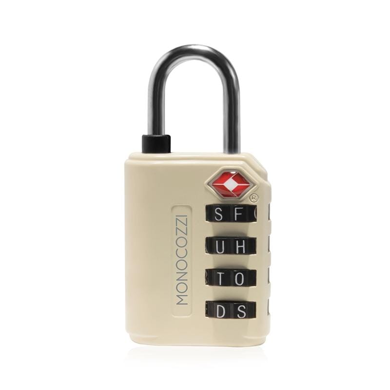 TSA LETTERS LUGGAGE LOCK 字母海關鎖 - 卡其(MONO-B-LETLOCK-KHA) | MONOCOZZI ...