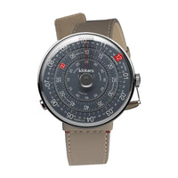 【買錶送原廠手環，款式隨機，送完為止!】KLOK-01-D8 深灰色錶頭 + 寬版單圈錶帶