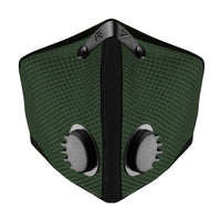 M2 防空汙、防塵網眼換氣口罩- 深綠