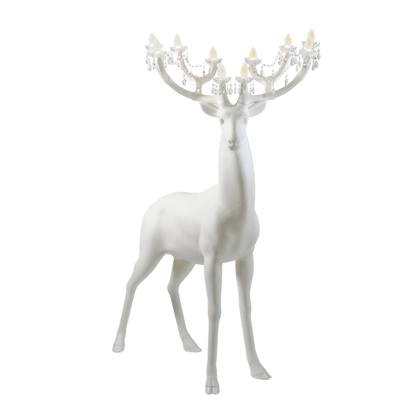 麋鹿造型燈-白