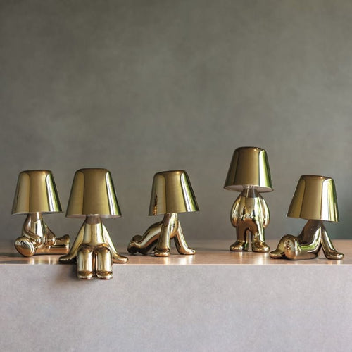 金色小人造型燈（五款可選）