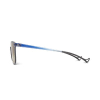 時尚造型運動墨鏡-鏡腳便攜款（矩形-科技藍）