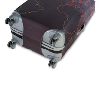 行李箱防塵套 – 世界地圖 (M號 24 - 26 吋)