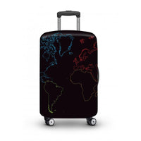 行李箱防塵套 – 世界地圖 (M號 24 - 26 吋)